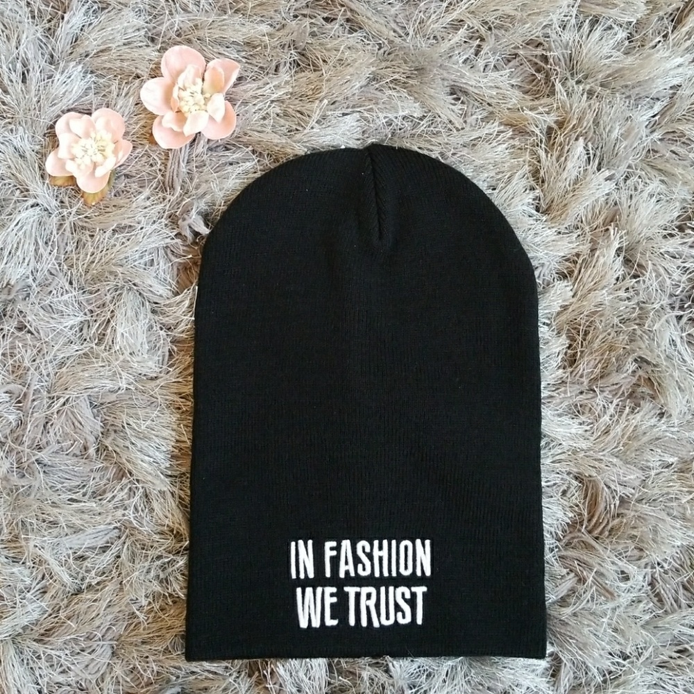 🌸Last One🌸BP In Fashion We Trust Beanie